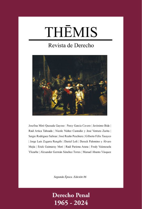 Revista 86: Derecho Penal