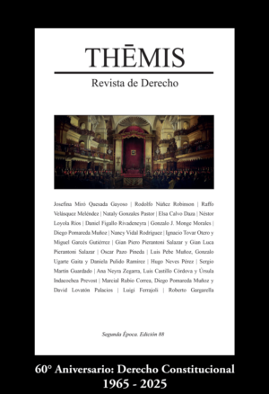 Revista 88: Aniversario Derecho Constitucional 1965 - 2025